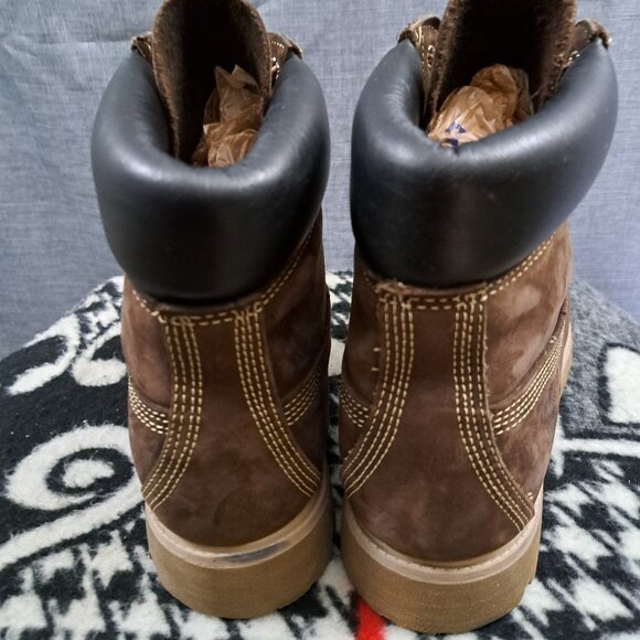 Size 10.5 Men Timberland Premium 6-Inch Waterproof Boots Brown main image 9